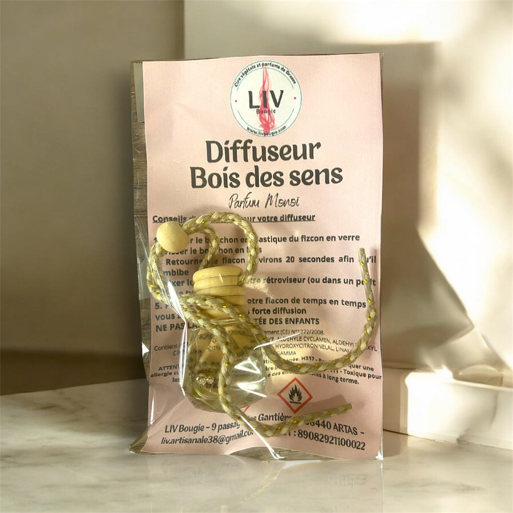 Diffuseur Voiture ~ Bois des sens