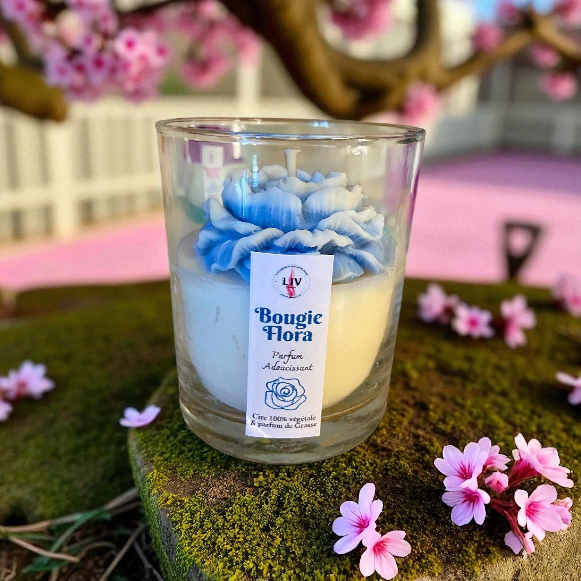 Bougie Flora ~ Parfum Adoucissant
